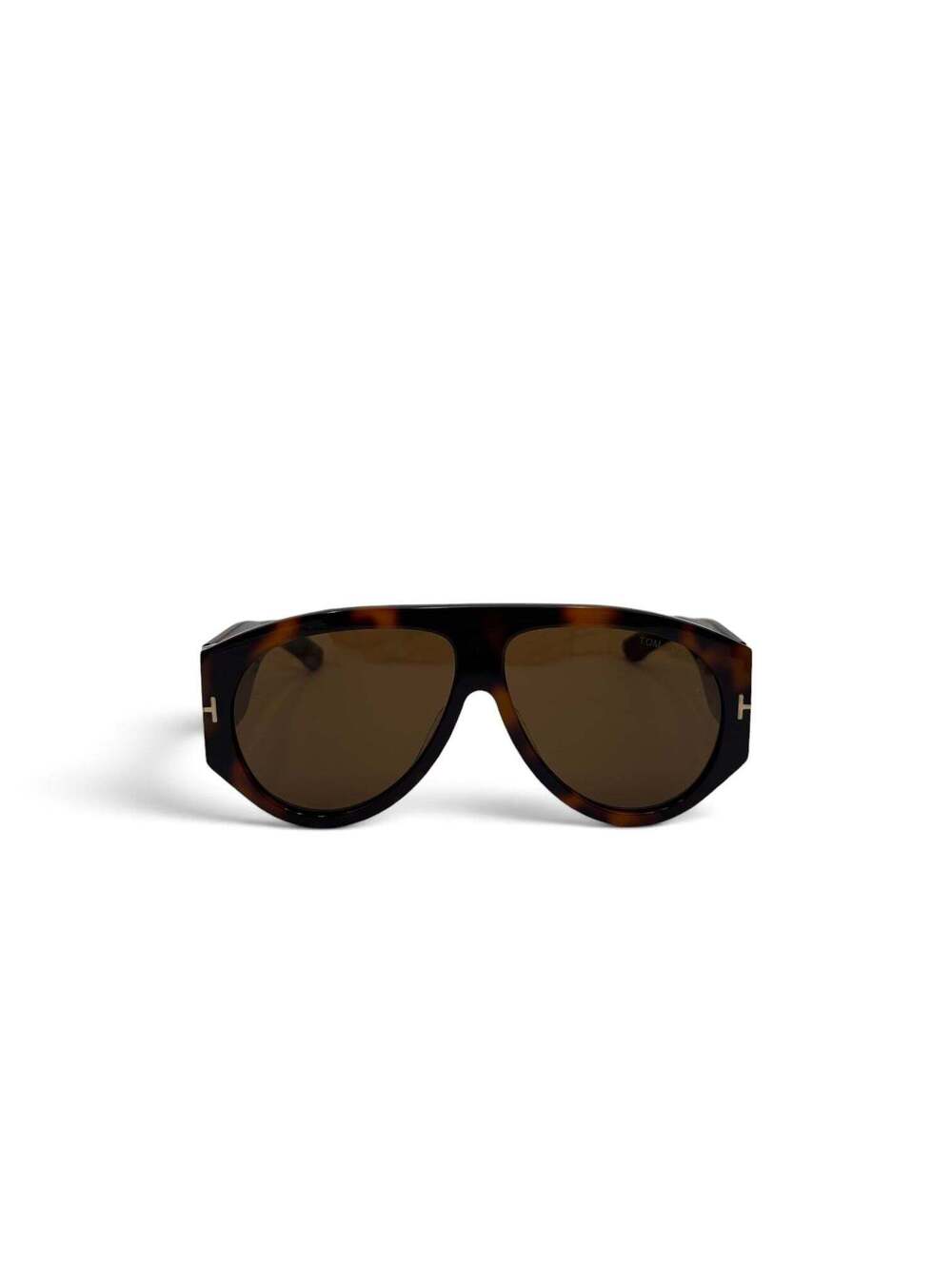 Tom Ford Bronson FT1044 52G Tortoise Aviator Sunglasses